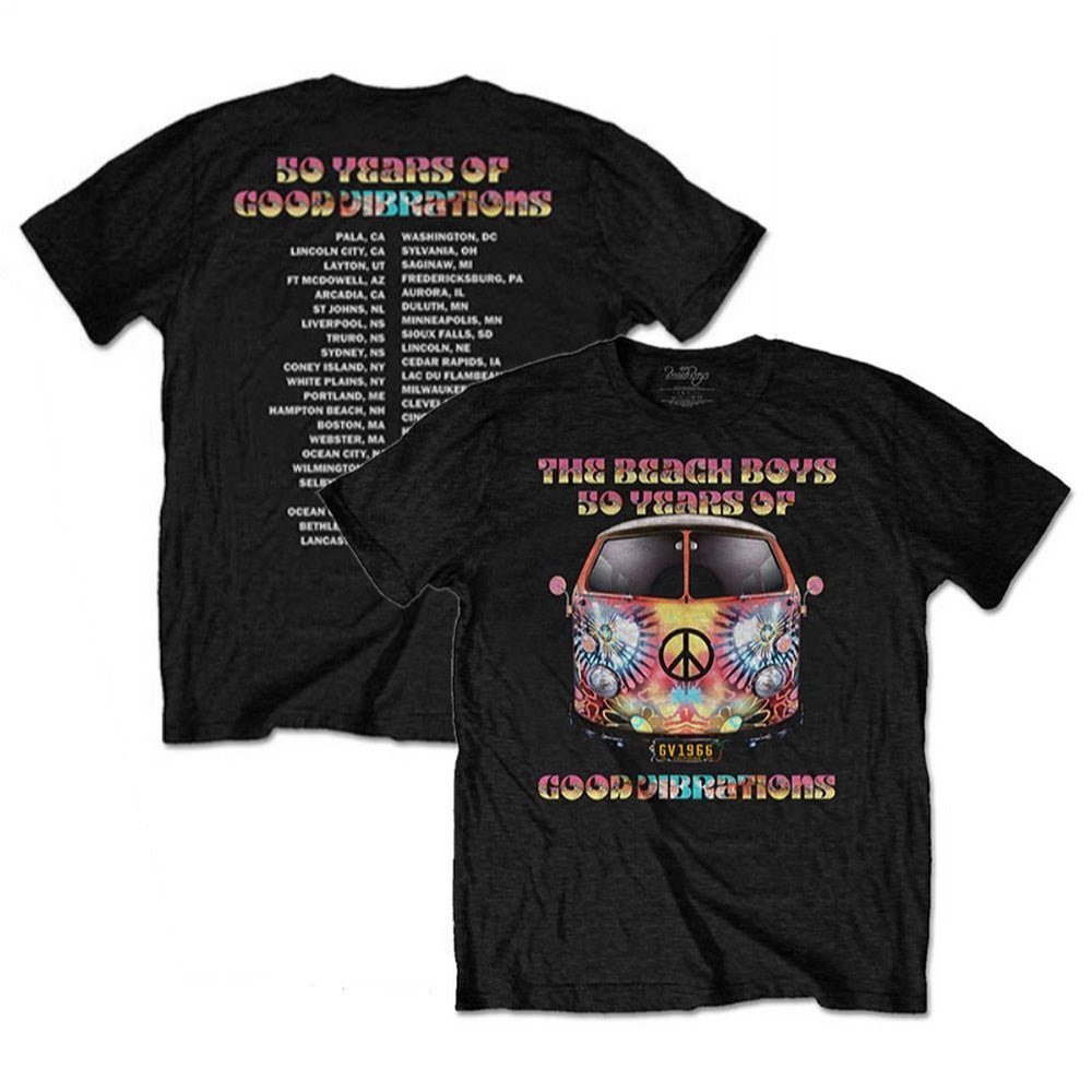 THE BEACH BOYS ビーチボーイズ - Good Vibes Tour / バックプリントあり / Tシャツ / メンズ - PGS